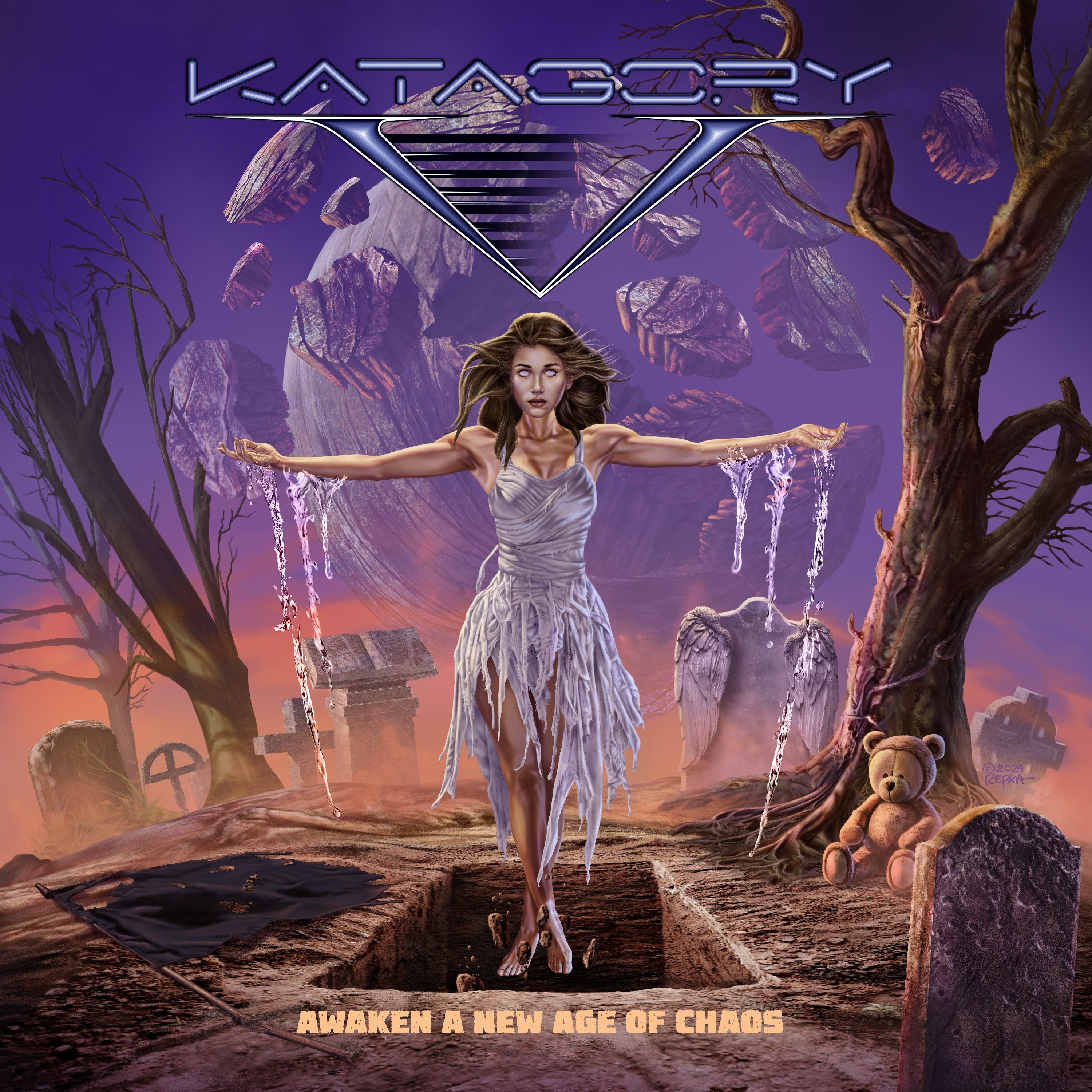Katagory V - Awaken A New Age Of Chaos [CD] – Metallic Blue Records