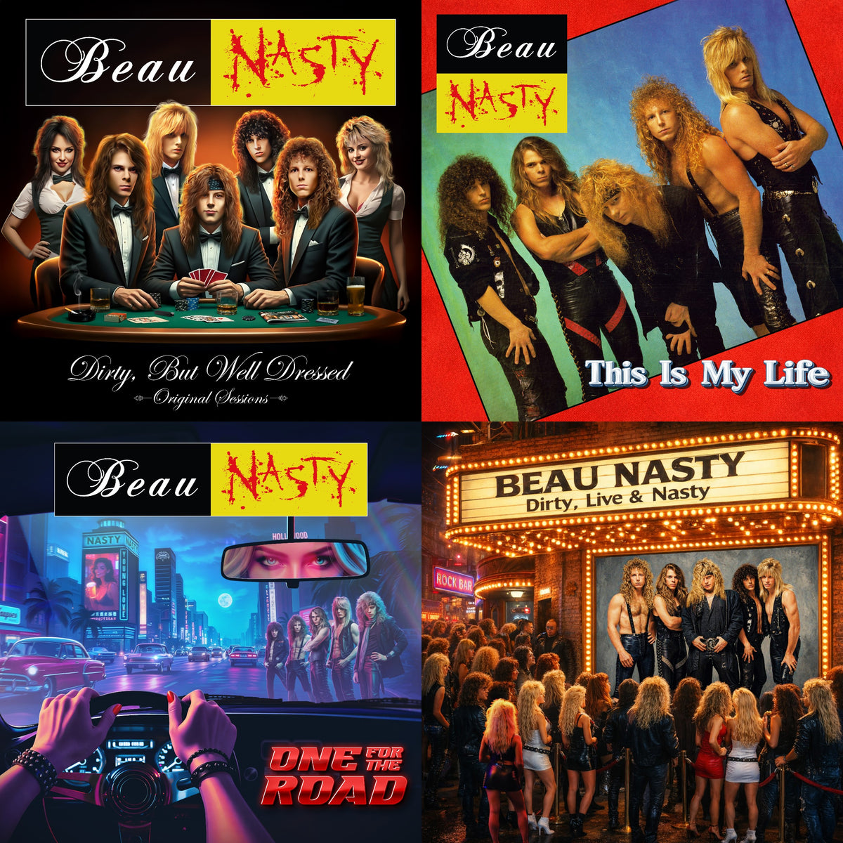 Nasty 4-CD Pack