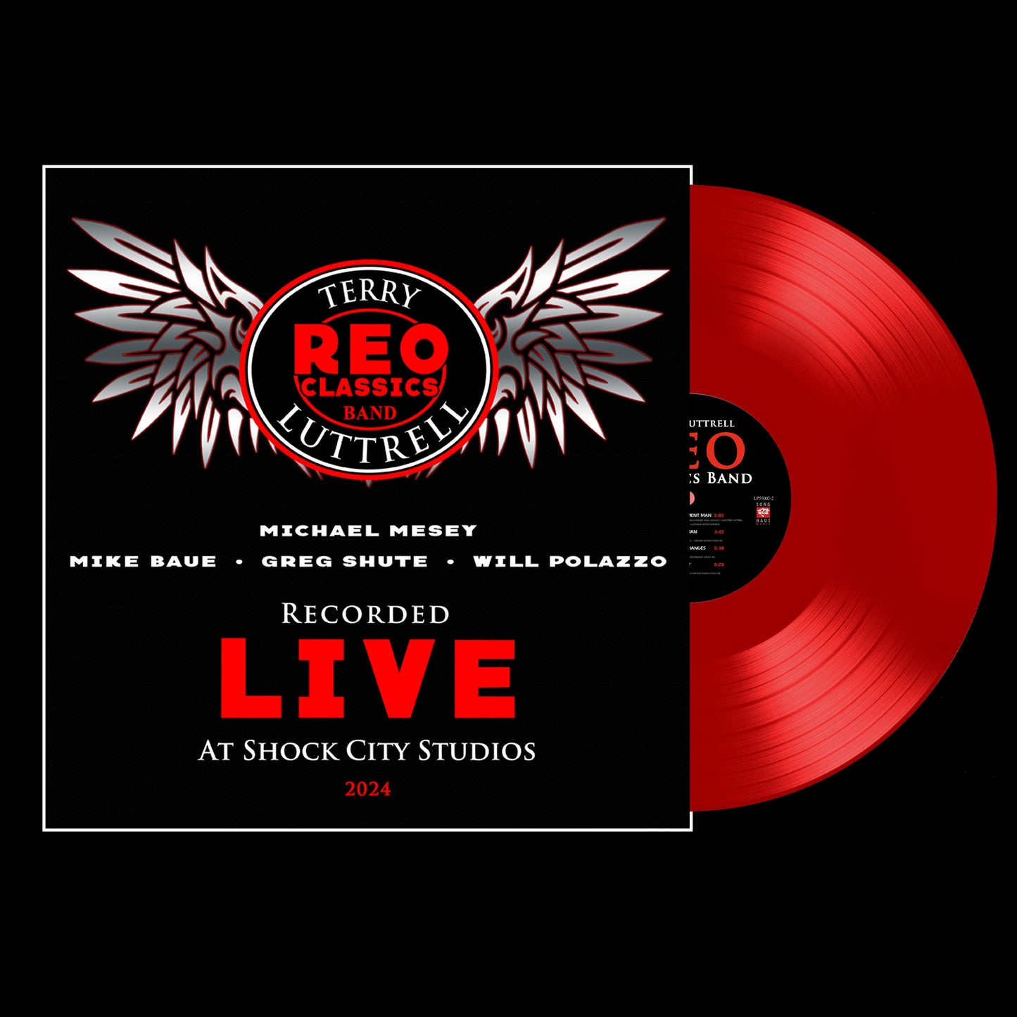 REO Classics Band featuring Terry Luttrell - Recorded Live at Shock City Studios 2024 [Vinyl]